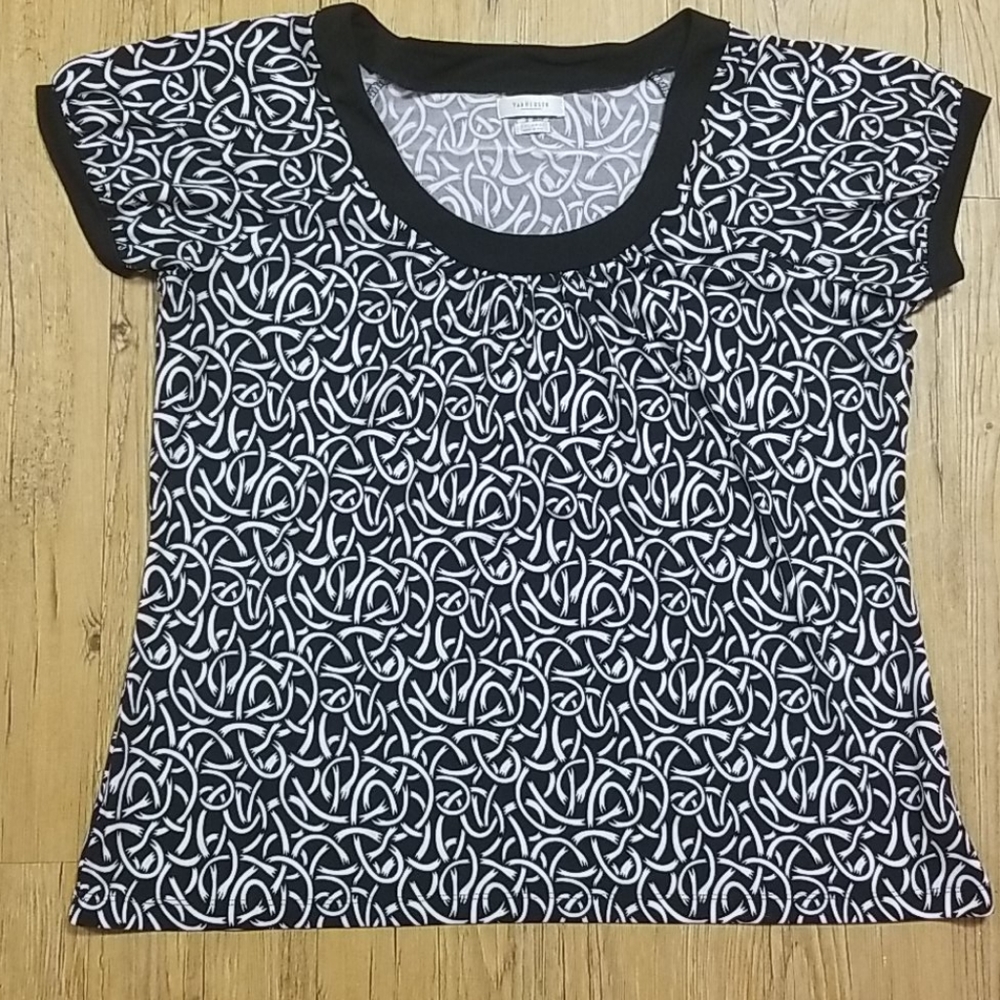 Black and white Blouse